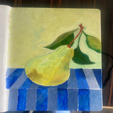 PEAR IN OIL PAINTS